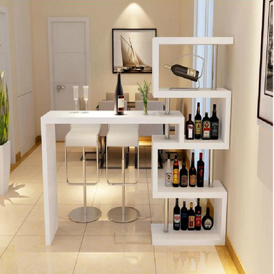 厂家批发新款创意简约隔断柜转角客厅吧台桌间厅玄关柜酒柜可定做|ru