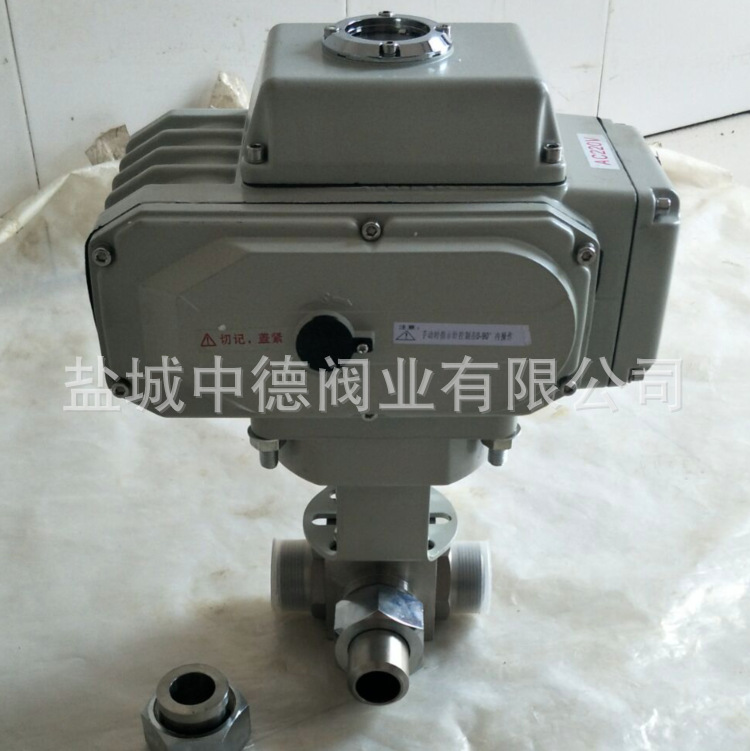 源头工厂电动高压三通球阀 AC/DC220V.防爆型/开关型电动高压球阀