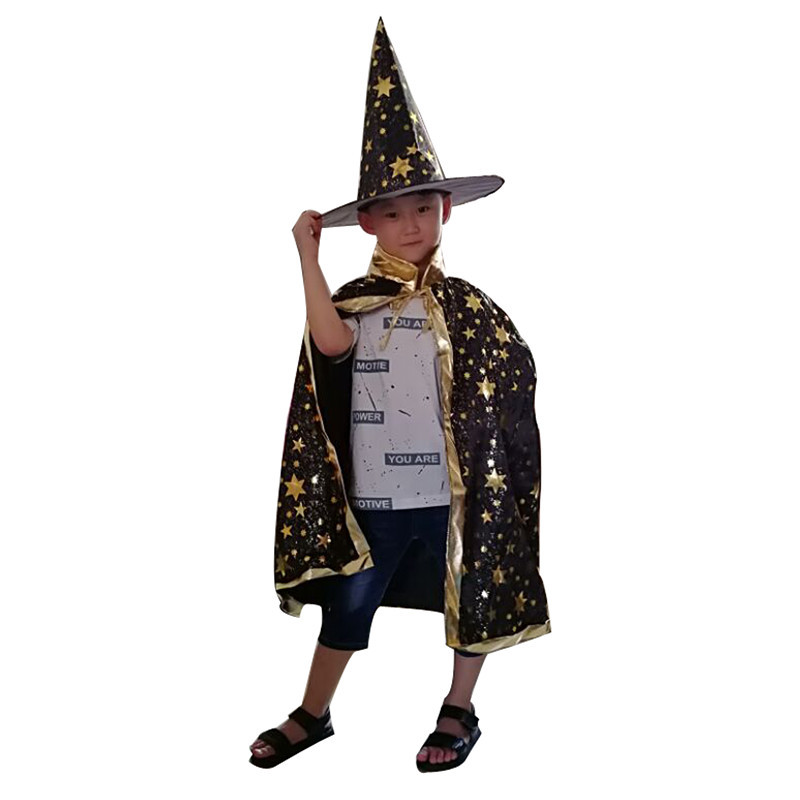 Mantello di Halloween, Mantello di zucca abbronzante per bambini e adulti, Mantello di strega, Mantello di strega_voghion.com