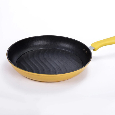 2018热销厂家批发炒锅 礼品定制不粘锅健康易洁煎锅 平底锅煲