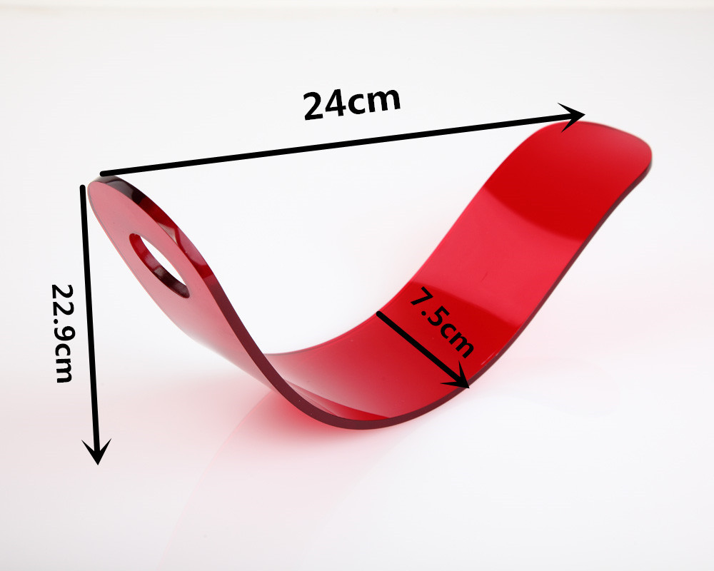 定制高档红酒撑架·半透红·荧光蓝颜色个性定制，厂家直销