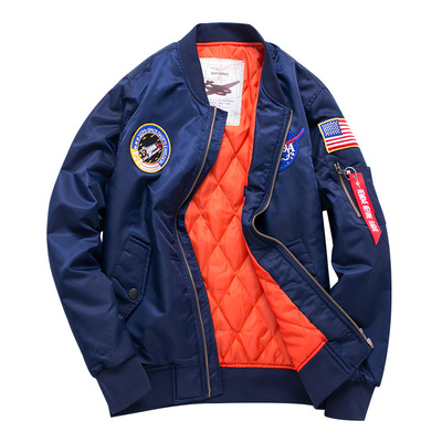Autumn and winter men's wear coat cotton-padded clothes man Pilot Jacket Men's thickening Add fertilizer motion leisure time