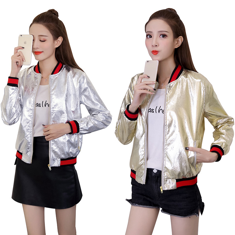 baby明星同款皮衣女棒球服短款pu皮修身顯瘦韓版機車學生外套春秋