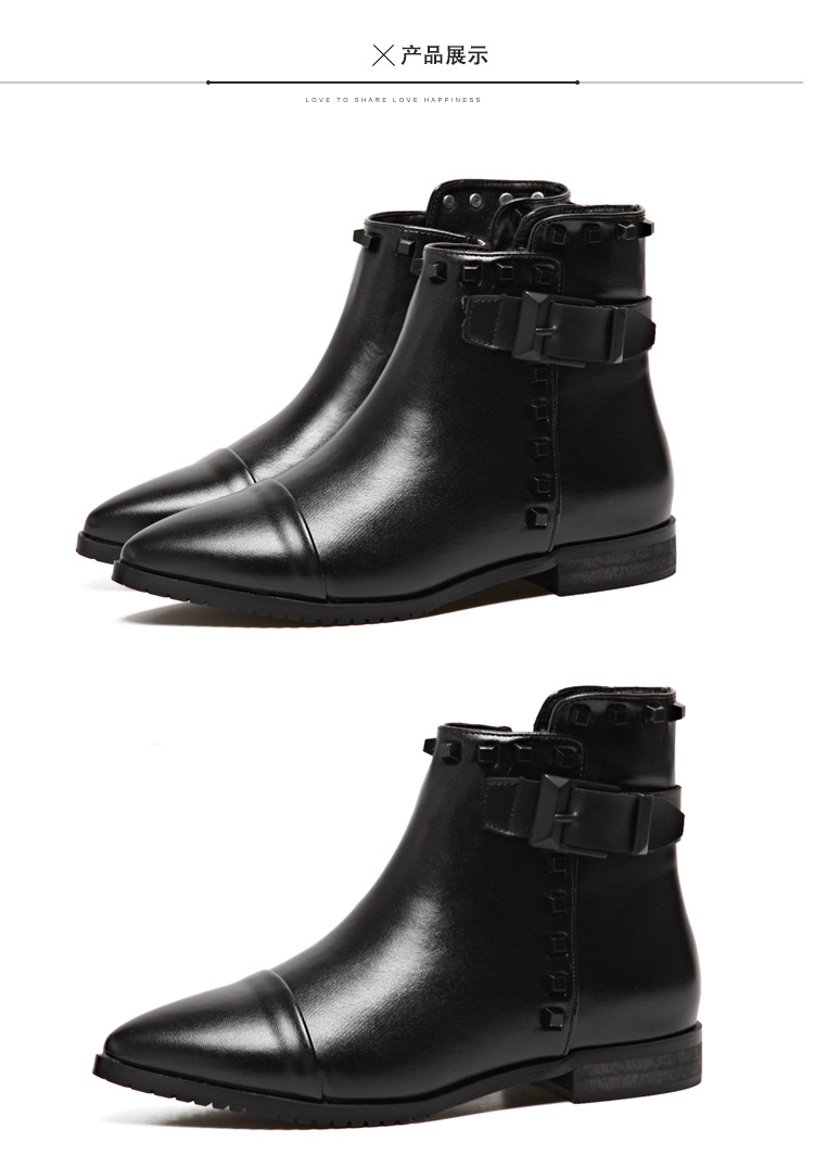 Bottes femme en PU artificiel - Ref 3355390 Image 16