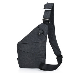 Underarm bag men's chest bag gun bag crossbody chest bag anti-theft close-fitting chest bag large capacity backpack