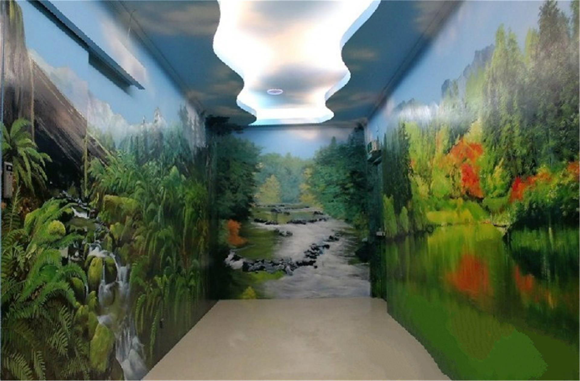 户外写真 耐磨地贴防滑耐磨地贴 车贴 地贴 喷绘写真pvc耐磨地贴