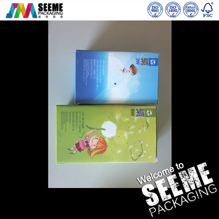 厂家定制LED节能灯包装纸盒 牛皮纸盒灯具包装盒