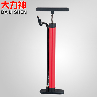 供应大力神手动自行车打气筒便携迷你球类充气筒电动车高压打气筒|ru