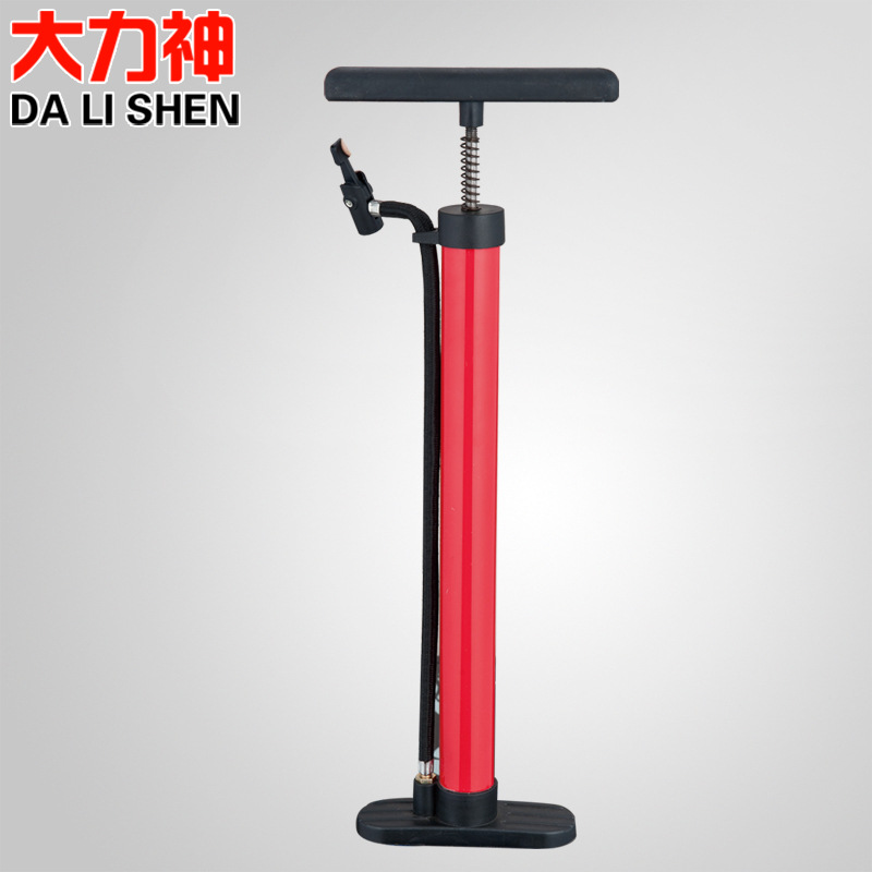 供应大力神手动自行车打气筒便携迷你球类充气筒电动车高压打气筒|ru