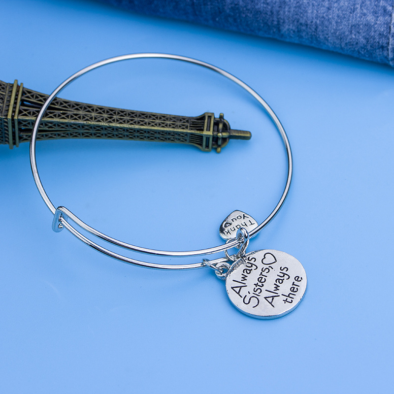 new fashion style bracelet sisters forever nihaojewerly wholesale