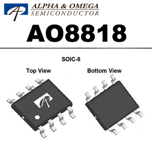 AOS场效应管 AO8818 A08818 大量原装现货 价格优势