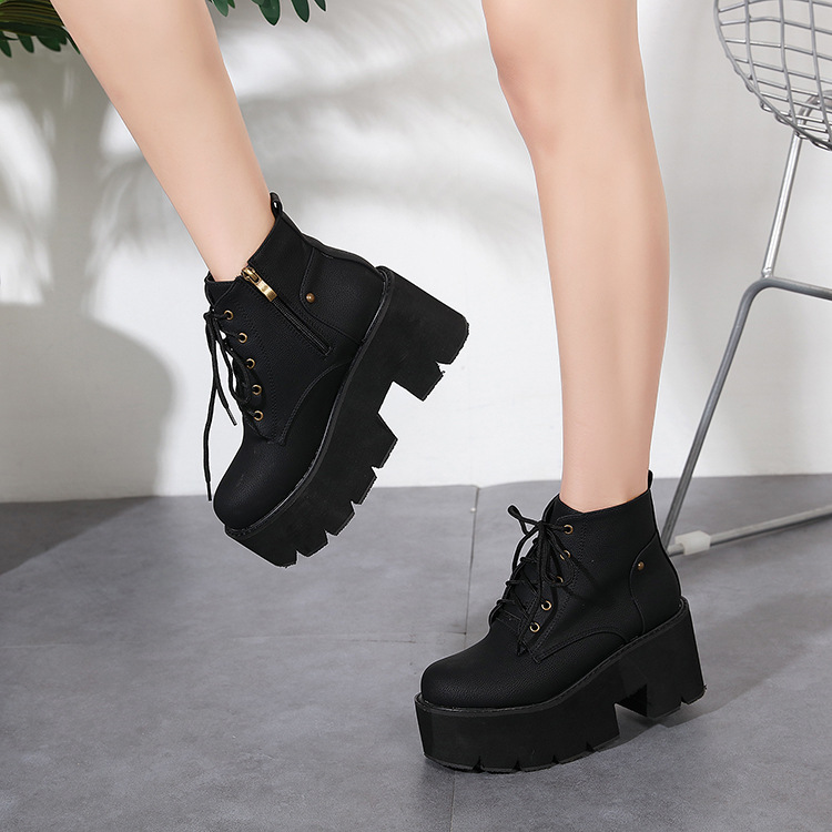 Bottes femme en PU - Ref 3355085 Image 1