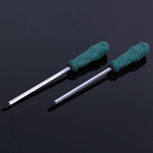 Warship through-center cross-blade screwdriver with magnetic screwdriver multi-specification percussion screwdriver
