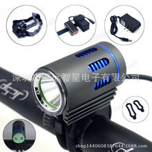 跨境专供 正品L2 自行车灯前灯 远近光灯 山地车LED充电T6套装X5