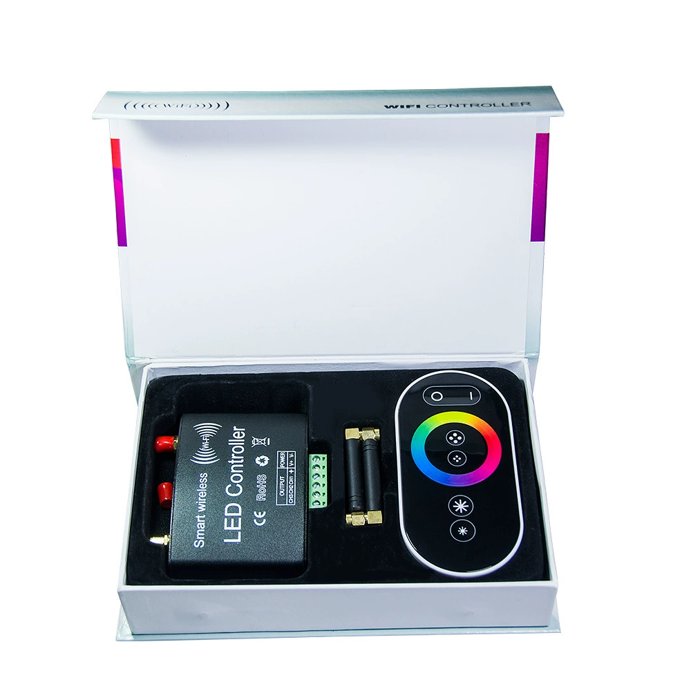 Smart mobile phone, controller, LED light strip