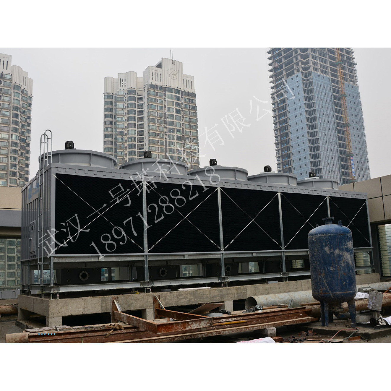 厂家直销低噪音 方型冷却塔 玻璃钢冷却塔冷水塔高温凉水塔