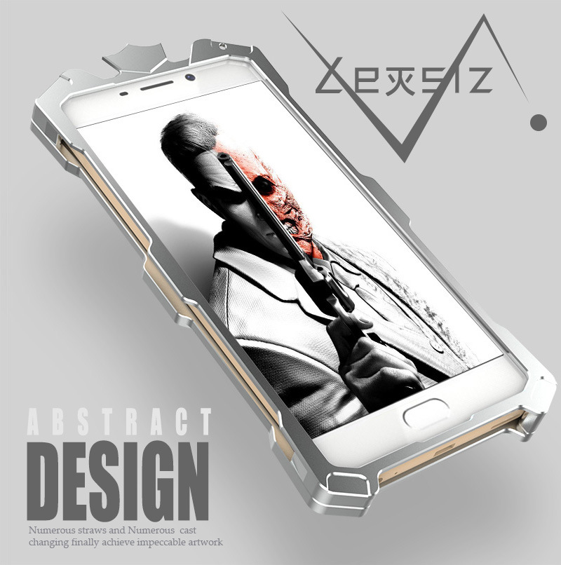 SIMON THOR Aviation Aluminum Alloy Shockproof Armor Metal Case Cover for Meizu M6 Note