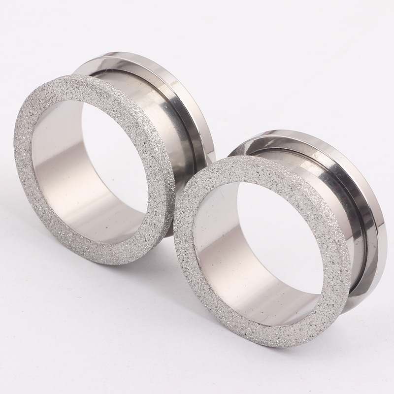Labret piercing jewelry detail image