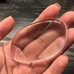 New silicone powder puff beauty makeup tool, non-absorbent powder for women, gel transparent jelly puff, factory wholesale direct supply