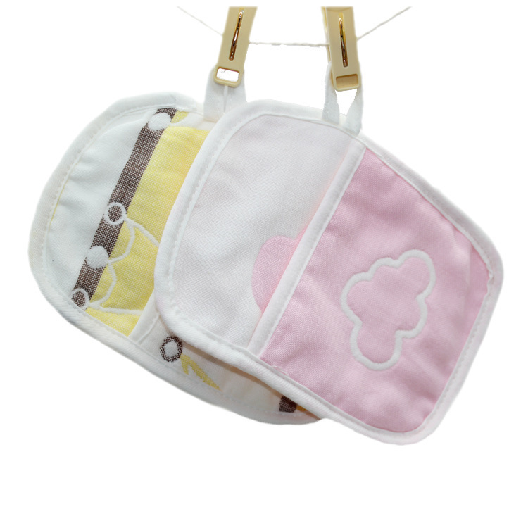 新品6層厚寶寶棉沐浴擦棉紗布嬰幼兒擦澡巾幼兒洗澡紗布沐浴手套