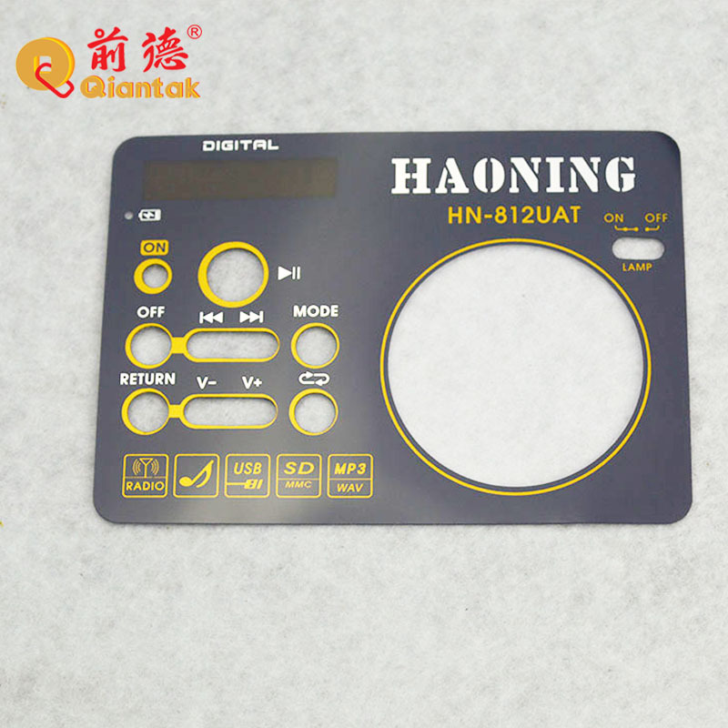 厂家生产PET薄膜鼓包控制面板 PCPVC柔性印刷线路板|ru