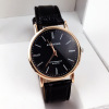 Quality fashionable golden belt, waterproof watch, pink gold