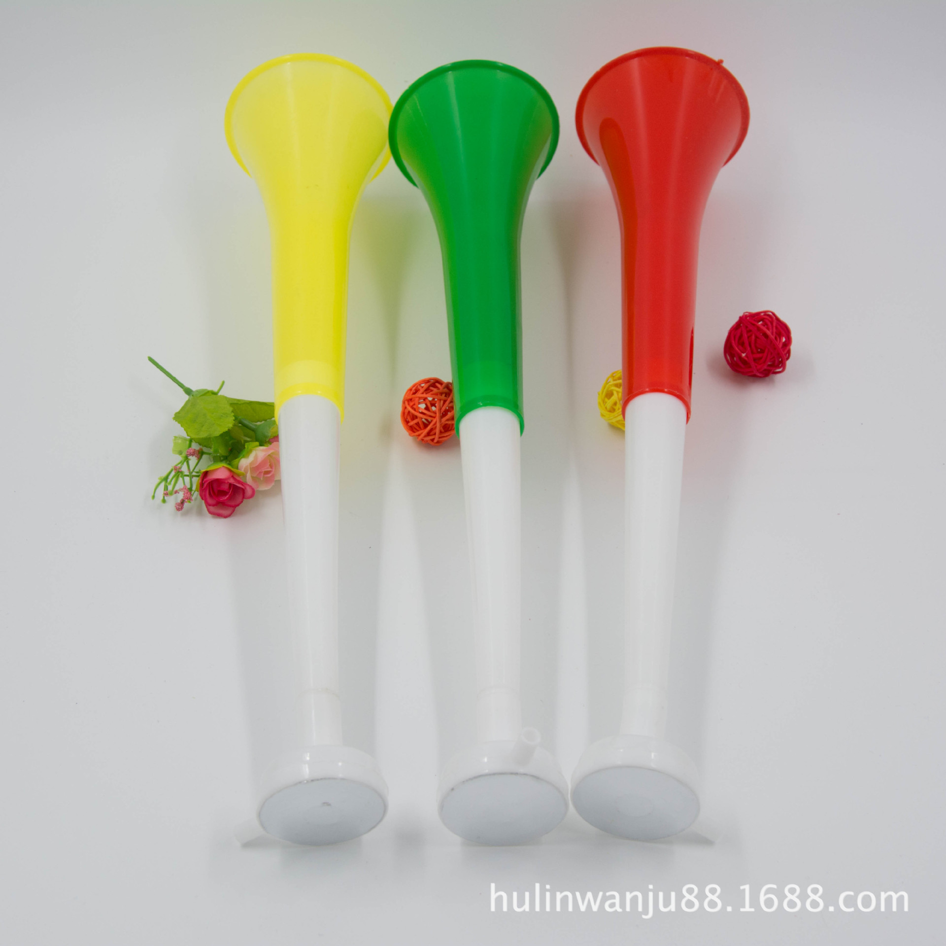 Fan telescópico boceto de fútbol animadora refuerzo apoyos grandes dos secciones juguetes de plástico para niños al por mayor