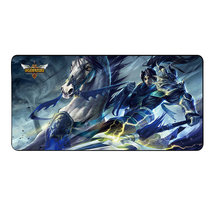 天印鼠标垫 定制办公防滑卡通动漫橡胶键盘垫 定做广告网吧游戏鼠|ms