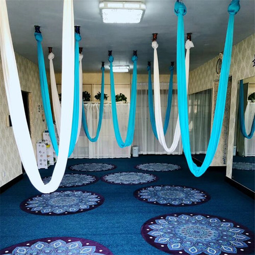 Thickened cloth 2.8x5 meters anti-gravity aerial yoga hammock YOGA SWING elastic hammock Aerial yoga
