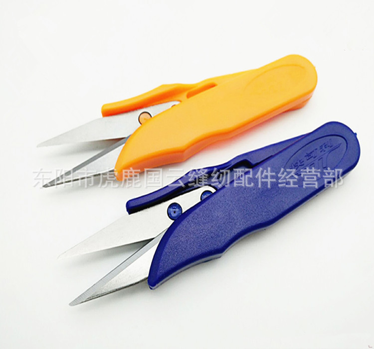 快可利TC-100彩色纱剪线头剪小剪刀十字绣剪小纱剪