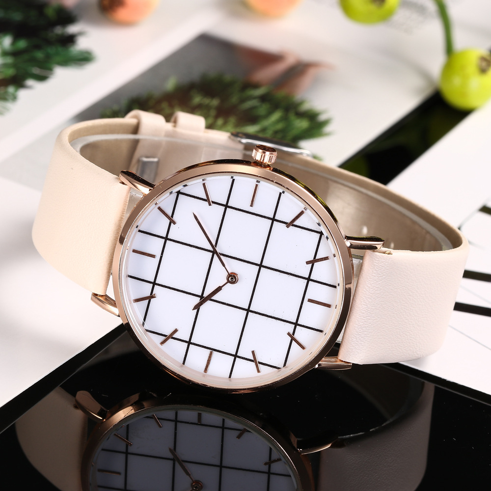 fashion Watch (Silver head brown)NHHK0848-Silver head brown