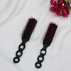 Hairdressing tools Black eight -character combed creative comb home 1 yuan floor stall small commodity wholesale