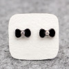 Fashionable earrings, magnetic universal strong magnet suitable for men and women, 2017 trend, Japanese and Korean, city style, no pierced ears, simple and elegant design