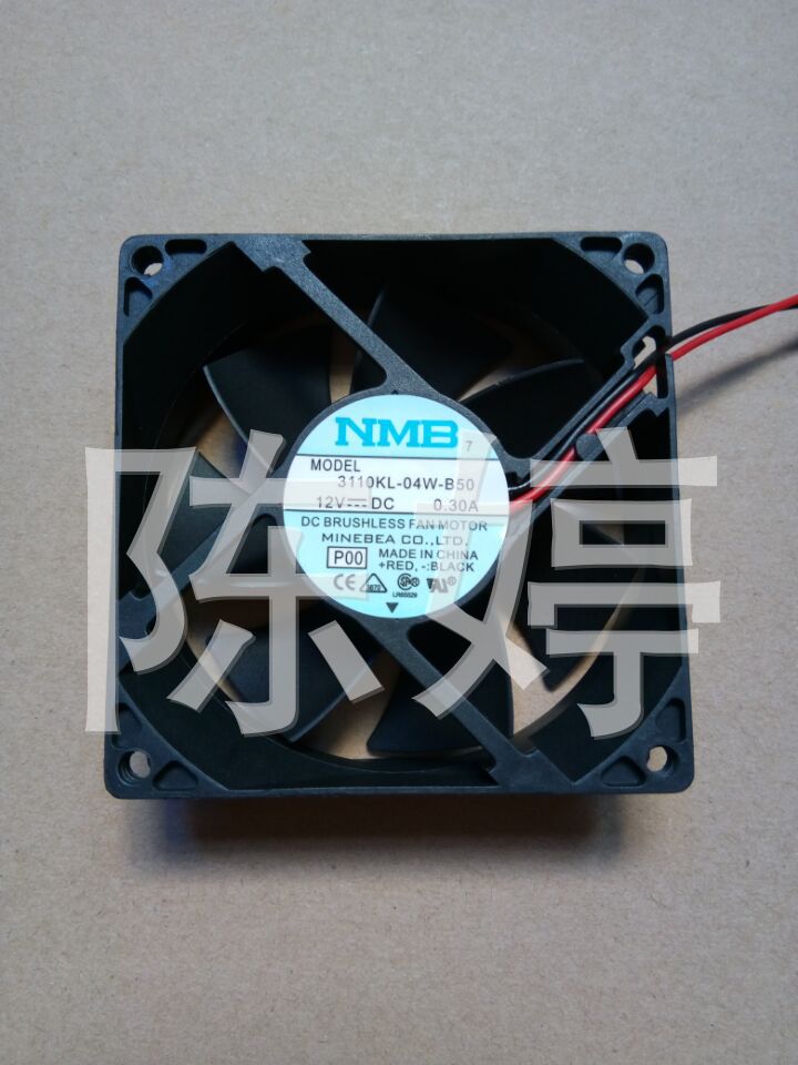 NMB双滚珠风扇/12V散热风扇/8025 0.30A