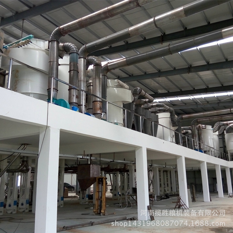 食品加工企业原料清理设备去石设备提升输送设备智能高效