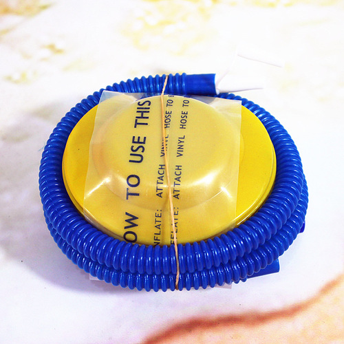 New model two-way pedal air pump life raft swimming ring inflatable air pump wholesale with new material