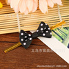 Tazi print point bow dot sweet wave dot bow, fashionable wild lady DIY jewelry accessories wholesale