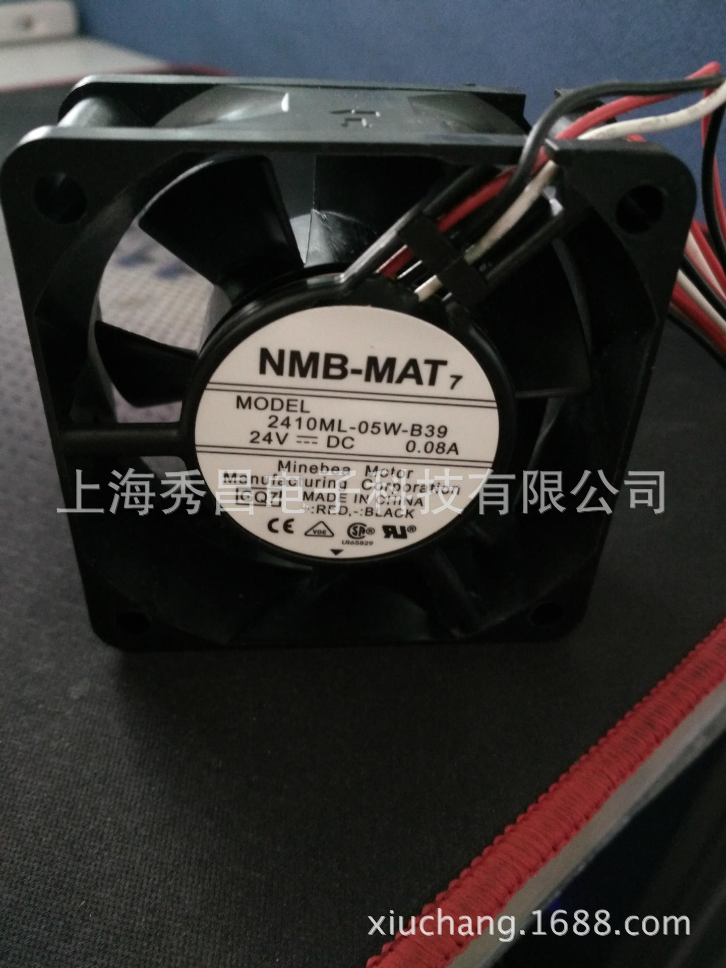 2410ML-05W-B39 NMB06025SS-24M-AL 6025DC24V三线发那科散热风扇