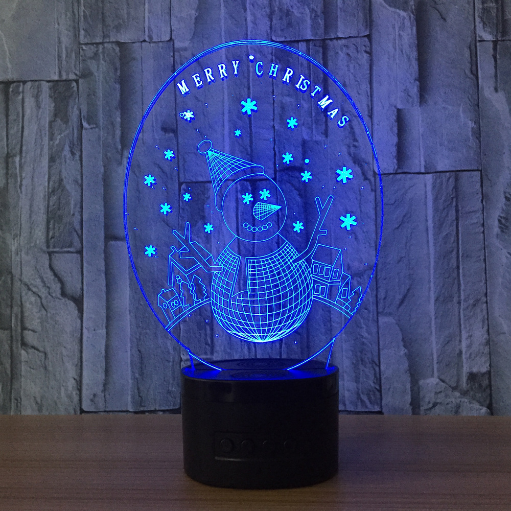 3D灯 七彩触控LED视觉灯 气氛礼品台灯