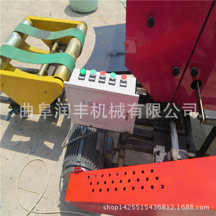 便于运输的鲜草打包机 稗草饲料打捆包膜机结构原理