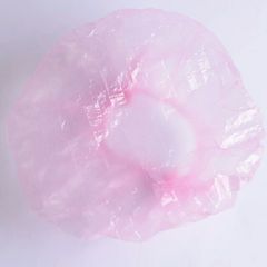 Thickened anti-fouling adult disposable strip shower cap hotel hotel shower bath female shampoo plastic oil-baked hat