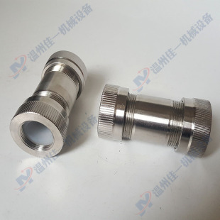 Jiayi supply glass tube connection joint glass tube level gauge special connection joint stainless steel connector
