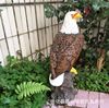 Factory Direct Sales Creative Resin Animal Crafts Cadlier Cat Eagle Broken Bird Workers Horticultural Swing A090