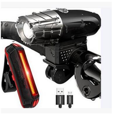 2256 mountain bike USB rechargeable headlight 300 lumens high brightness night riding lighting headlight