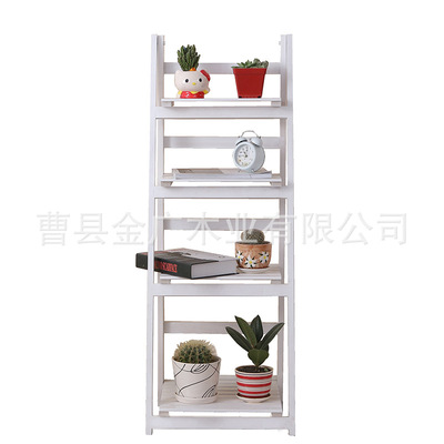 阳台花架客厅绿萝多肉木制花架子简约储物置物架书架多层鞋架批发