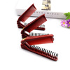 The new folding combing combed modeling combed tourism aviation business business trip, portable combed creative comb, hair comb, hair comb