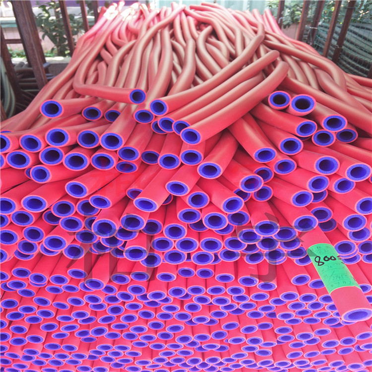 EVA发泡管，彩色橡塑海绵手把套，NBR橡胶发泡管，俯卧撑防滑套