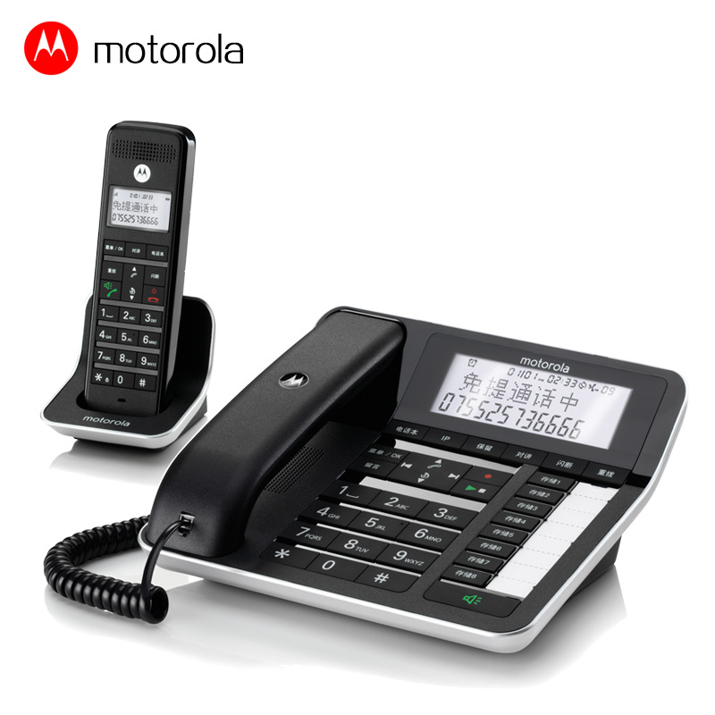 Motorola telephone C7001C/C7201RC number Cordless Phone Picture Machine Sound recording SD Card machine