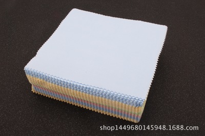 直销眼镜布定制 高档电脑擦拭布 手机贴膜擦拭布 超细纤维眼镜布|ru