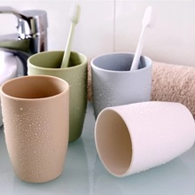 Đơn giản đánh răng rửa rửa cốc chén dày Tumbler vòng nhựa nhựa sáng tạo các cặp vợ chồng ly sinh viên Cốc nhựa